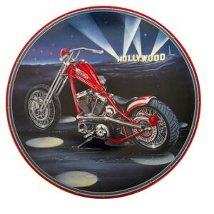 EasyRiders Plate Collection Hollywood Style  Drysancour Collector Motorcycle Art